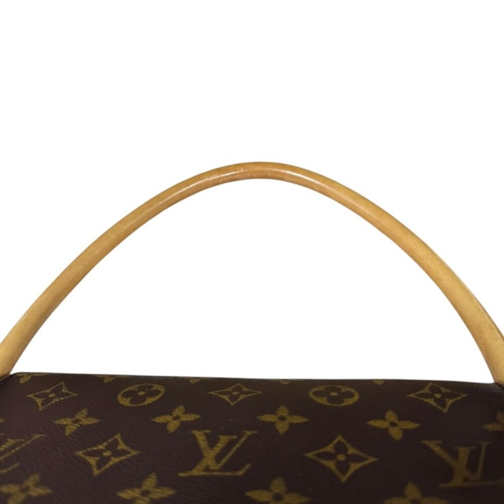 LOUIS VUITTON Brown Monogram Canvas Shoulder Bag - Picture 10 of 10